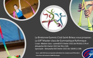 La GR² Master Class Saint-Brieuc 5-6 Février 2022 